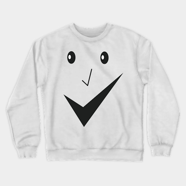 Fine smile - Fine face E03. Crewneck Sweatshirt by ezunique